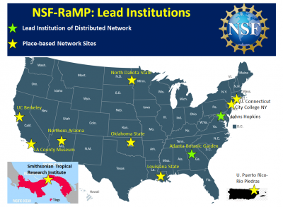Map of RAMP programs in the United States